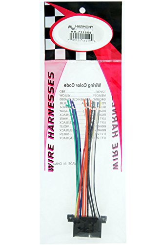 Harmony Audio OEM Stereo Wire Harness Plug for 1999-2002 Chevy Silverado HA-711858 - Factory Radio Compatible Accessory